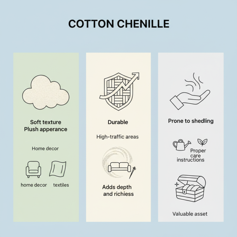 What is Cotton Chenille and its Benefits for Global Buyers?