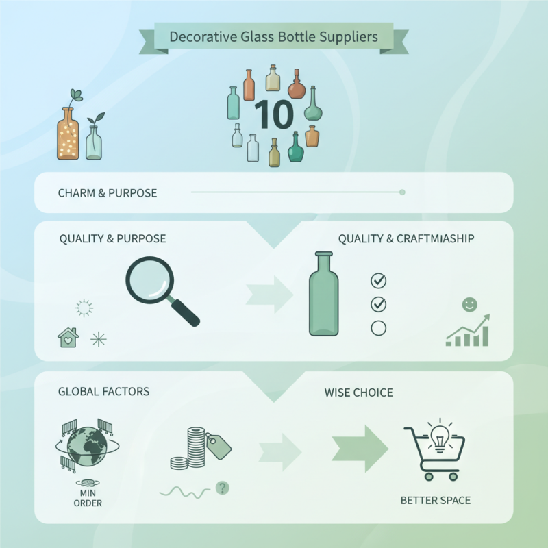 Top 10 Decorative Glass Bottles Suppliers for Global Buyers?