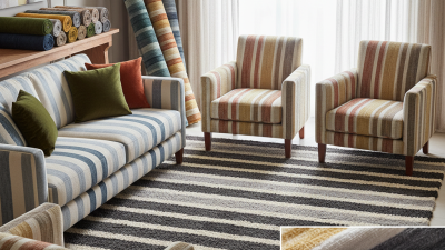 2026 Best Chenille Stripe Fabric for Your Home Decor Needs?