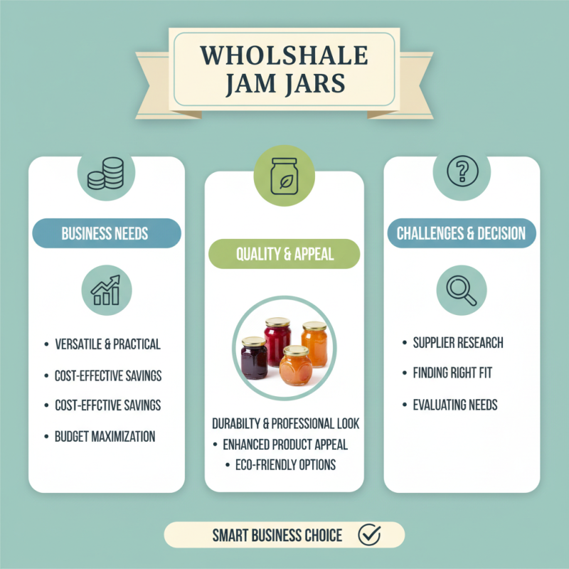 Why Choose Wholesale Jam Jars for Your Business Needs?