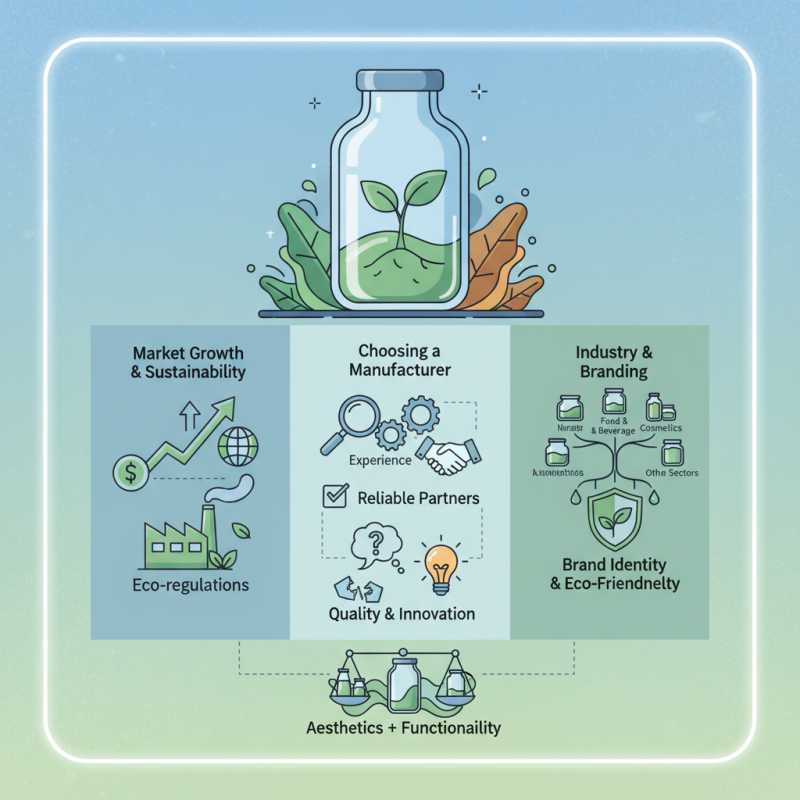 What is a Custom Glass Jar Manufacturer and How to Choose One?