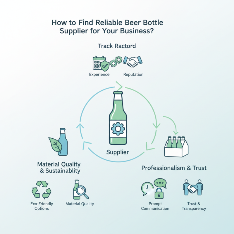 How to Find Reliable Beer Bottle Supplier for Your Business?