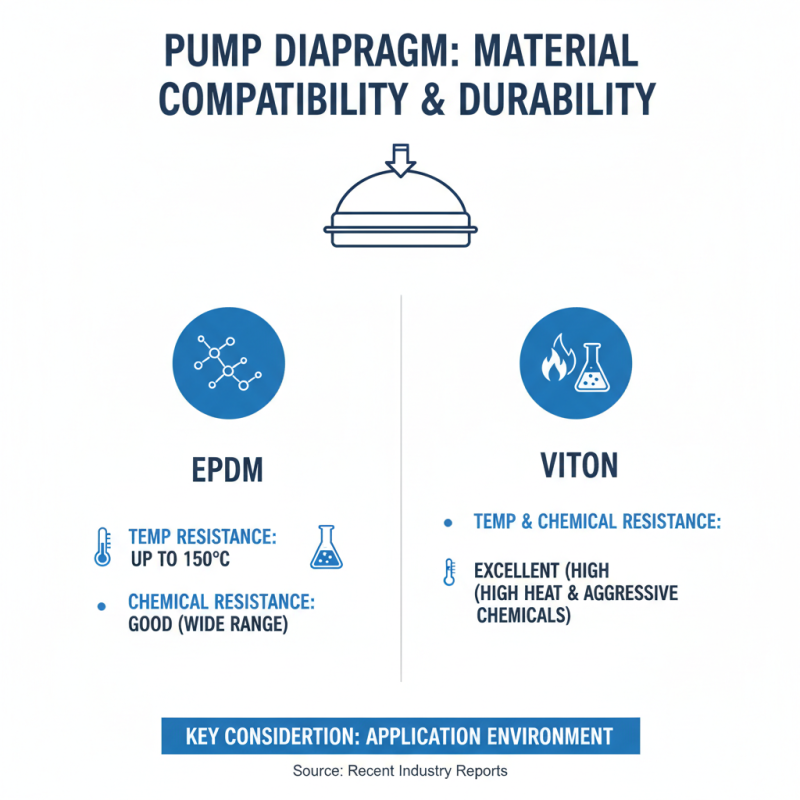 How to Choose the Right Pump Diaphragm for Your Needs?