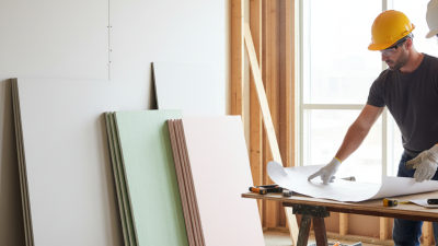 How to Choose the Right Gypsum Board for Your Projects?