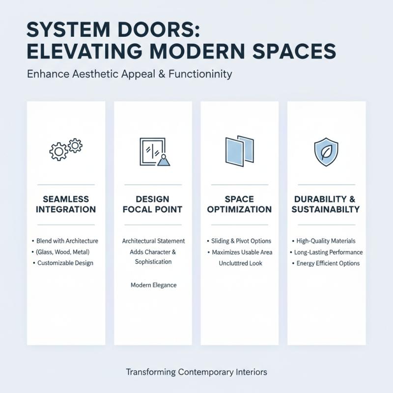 Top 10 Benefits of Using System Doors for Modern Spaces?