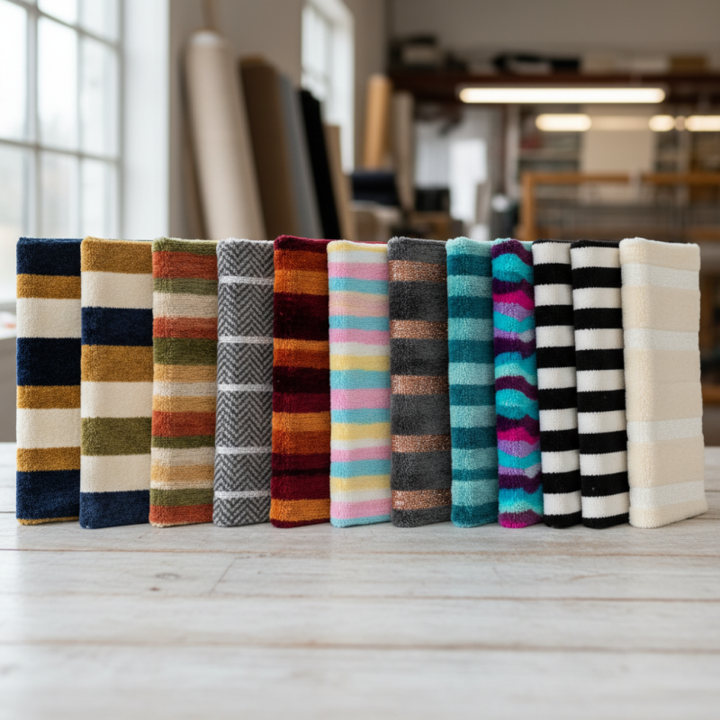 Top 10 Chenille Stripe Fabrics for Global Buyers Today?