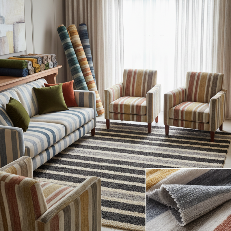 2026 Best Chenille Stripe Fabric for Your Home Decor Needs?