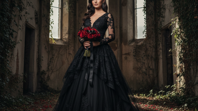 What is the Allure of Black Wedding Gowns for Modern Brides?