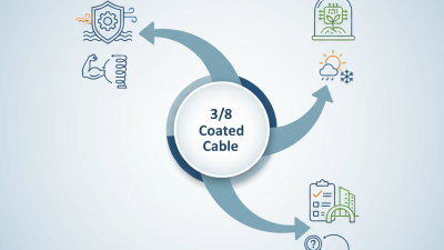 Why Choose 3 8 Coated Cable for Your Next Project?