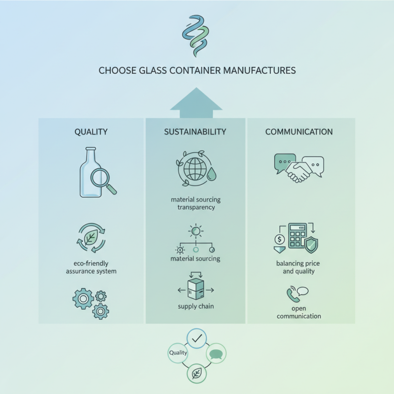 How to Choose the Best Glass Container Manufacturer for Your Needs?