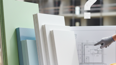 How to Choose the Best Gypsum Board for Your Project?