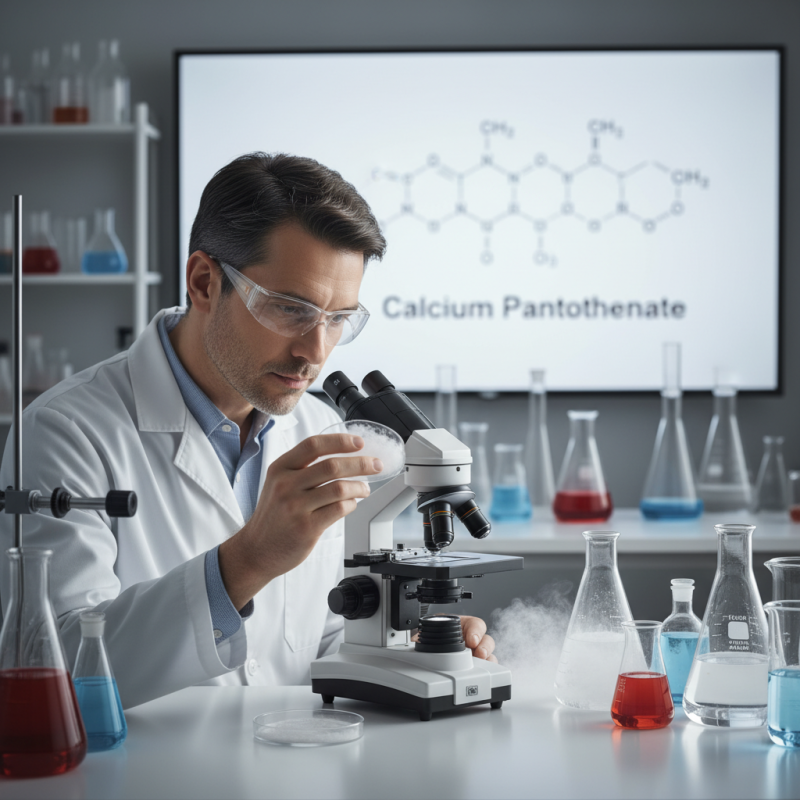 Why Choose the Best Calcium Pantothenate Manufacturer?