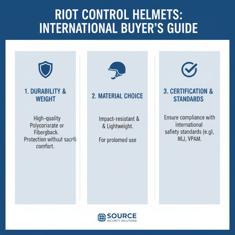 China Best Riot Control Helmet for Global Buyers Guide?