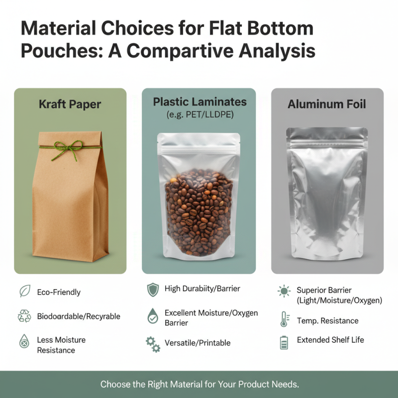 How to Choose the Best Flat Bottom Pouch for Your Products?