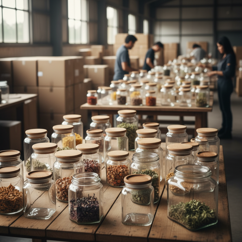 Why Buy Glass Jars With Lids Wholesale for Your Business?