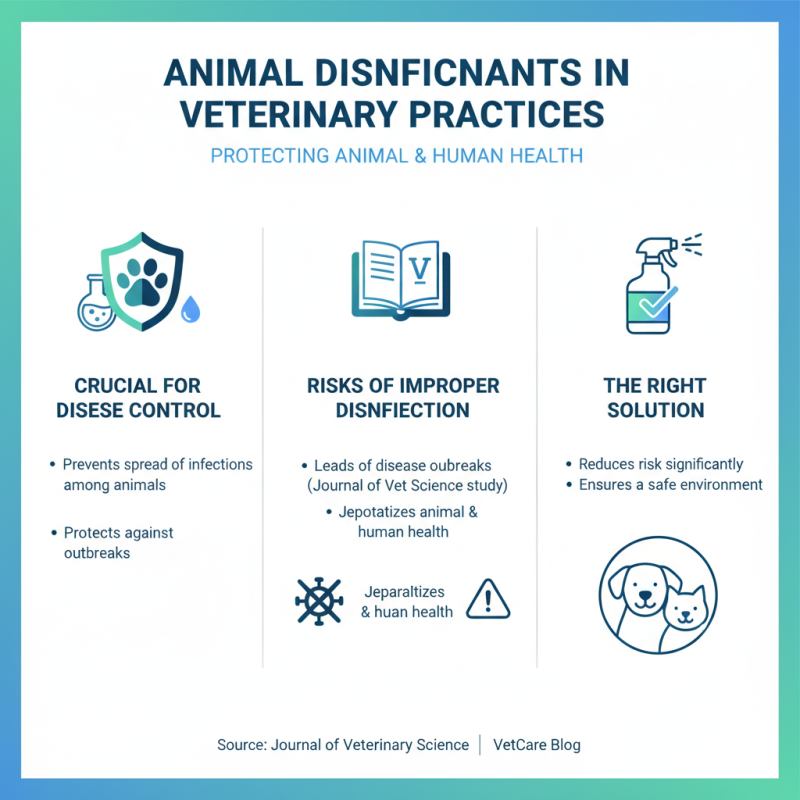 How to Choose the Best Animal Disinfectant for Your Needs?