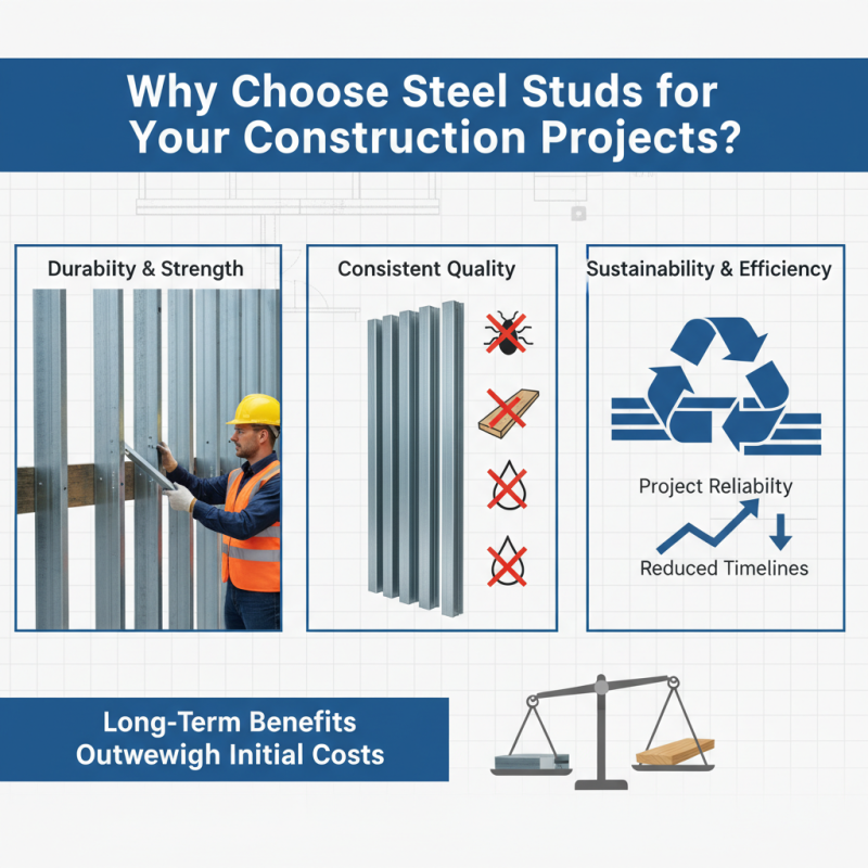 Why Choose Steel Studs for Your Construction Projects?