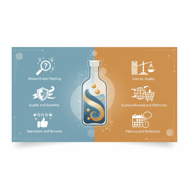 How to Find the Best Decorative Glass Bottles Wholesale Deals?