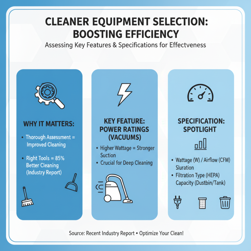 How to Choose the Best Cleaner Equipment for Your Needs?