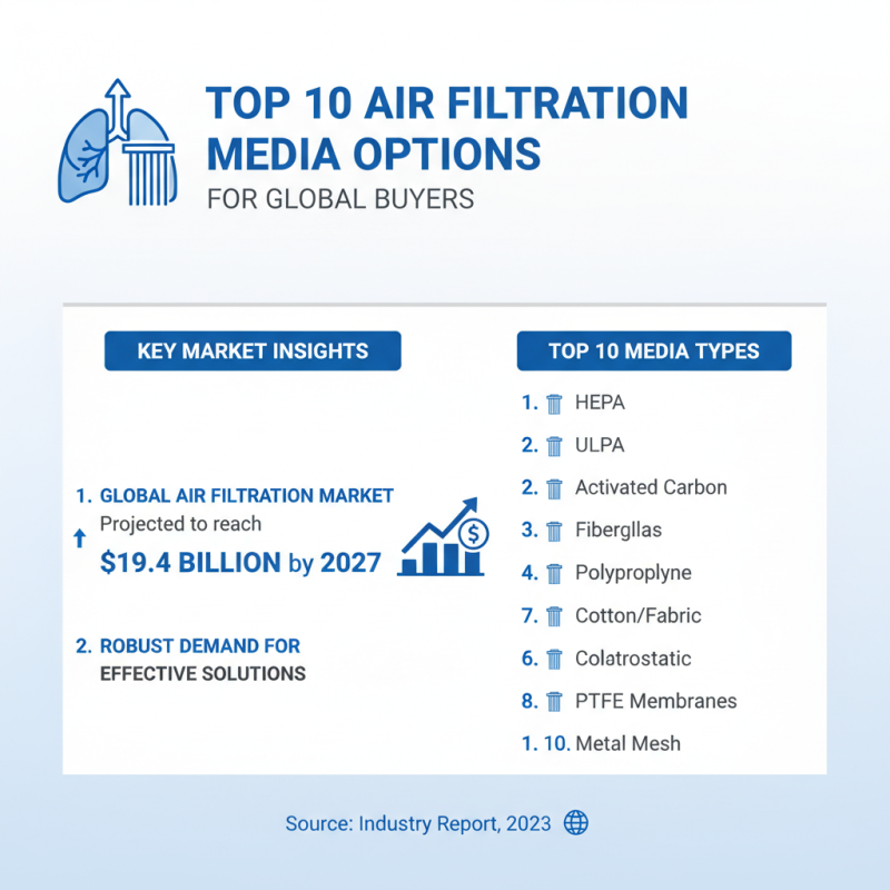 Top 10 Air Filtration Media Options for Global Buyers?