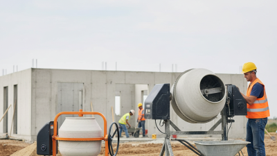 How to Choose the Best Concrete Mixer for Your Project?
