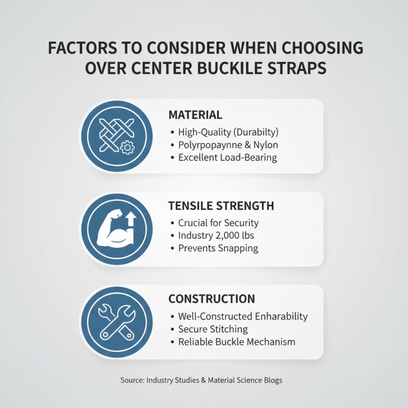 Discover the Best Over Center Buckle Strap Options in China?