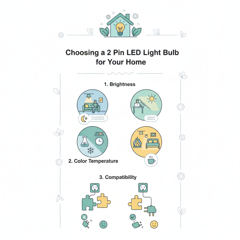How to Choose the Right 2 Pin Led Light Bulb for Your Home?
