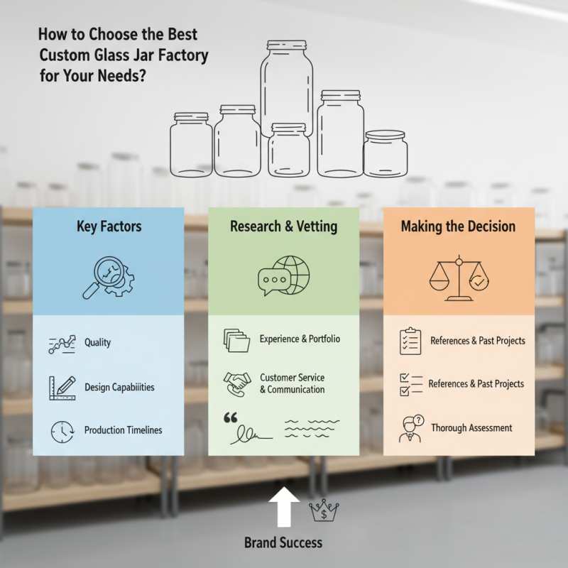 How to Choose the Best Custom Glass Jar Factory for Your Needs?