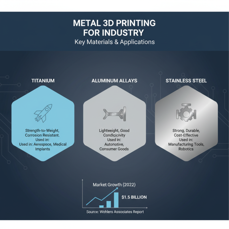Best 3D Printer Metal Materials for Industrial Applications?