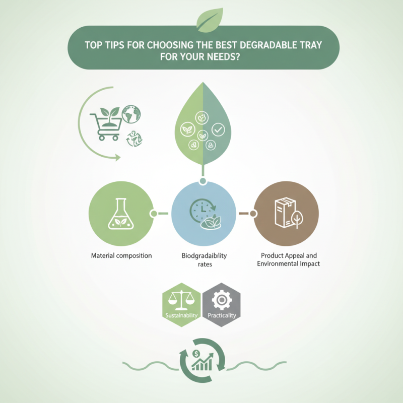 Top Tips for Choosing the Best Degradable Tray for Your Needs?