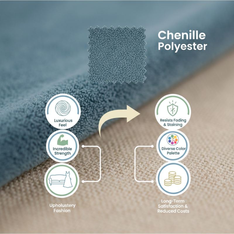 What is Chenille Polyester and its Benefits for Buyers?