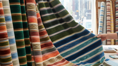 Top Chenille Stripe Fabrics for Global Buyers Today?