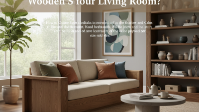 How to Choose the Best Wooden Sofa for Your Living Room?