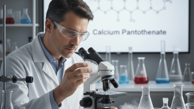 Why Choose the Best Calcium Pantothenate Manufacturer?