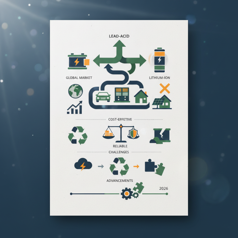 How to Use Lead Acid Batteries to Replace Lithium Batteries in 2026?