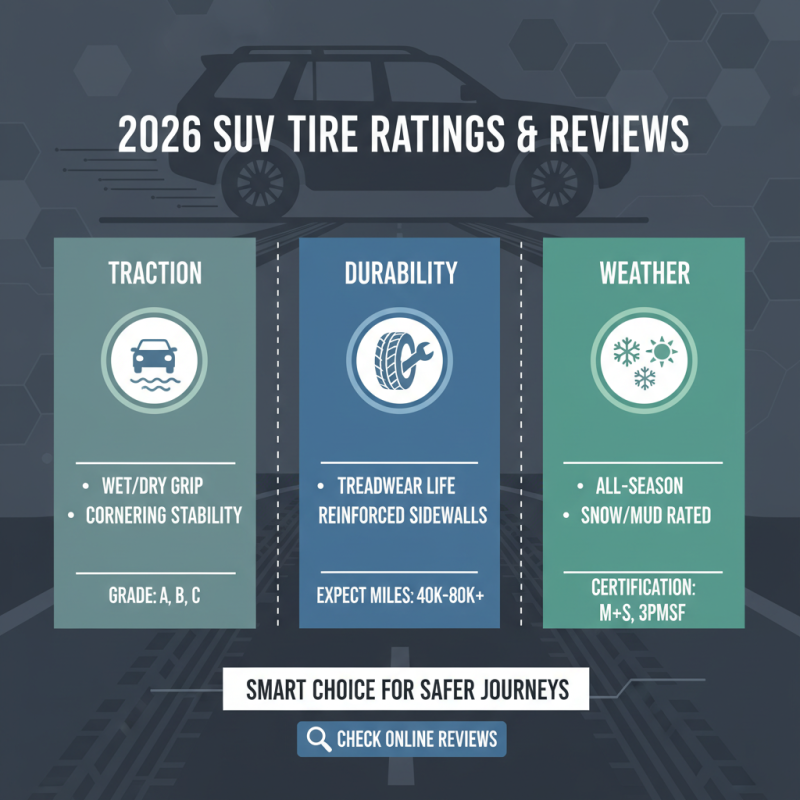 Top Rated SUV Tires for Your Vehicle Needs in 2026?