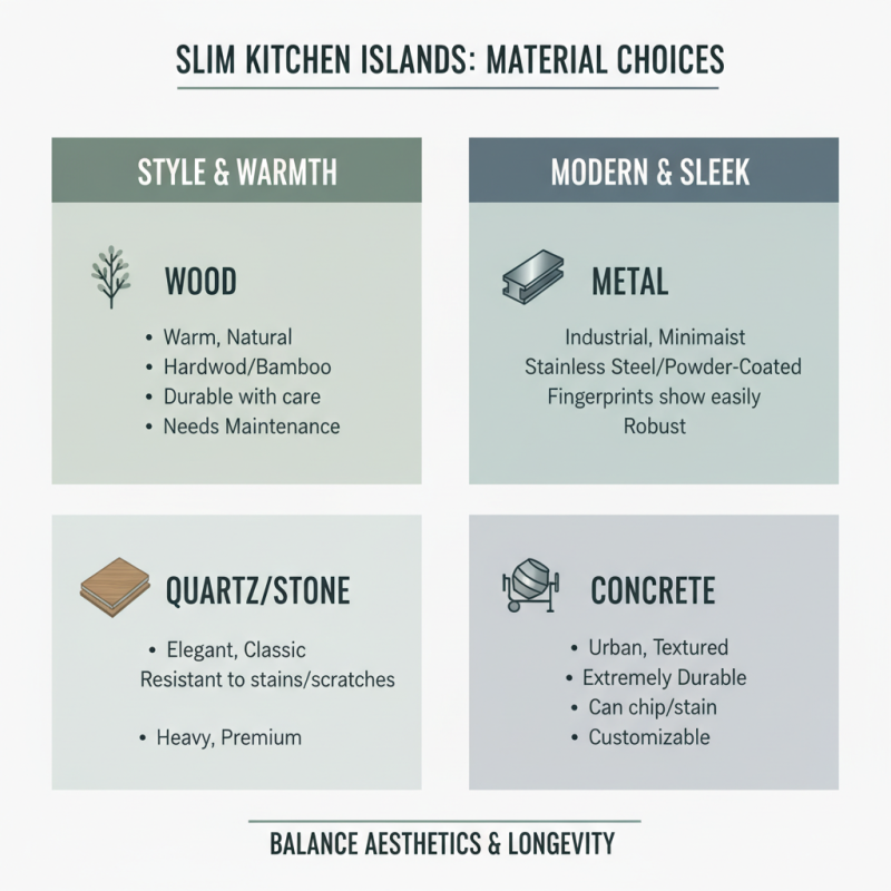 Best Slim Kitchen Island Designs for Small Spaces Ideas?