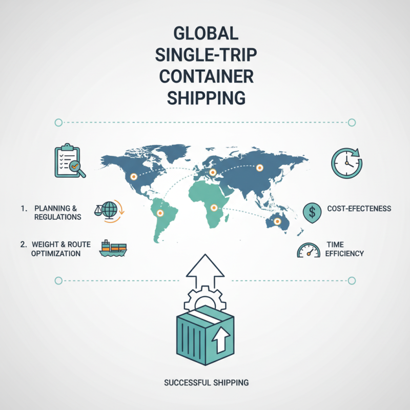 Best Ways to Ship a Single Trip Shipping Container Worldwide?