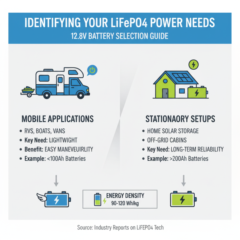 How to Choose the Right 12.8v Lifepo4 Battery for Your Needs?