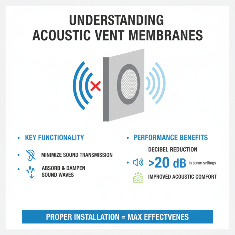 Acoustic Vent Membrane Tips for Effective Sound Reduction?