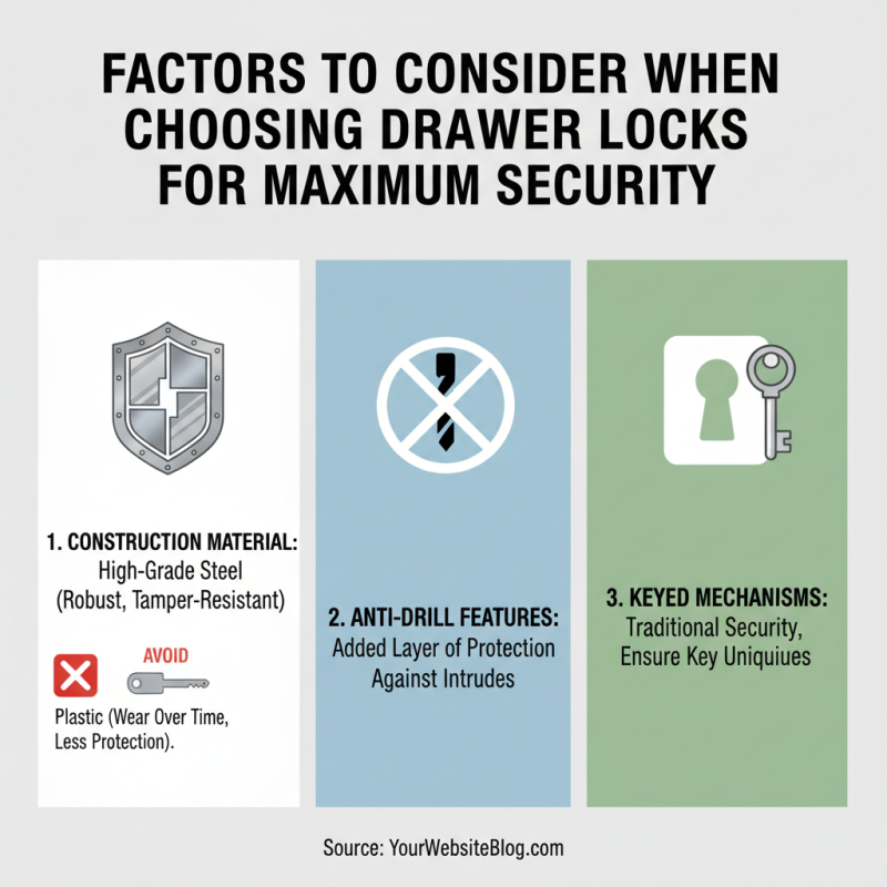 10 Essential Tips for Choosing Drawer Locks With Key for Maximum Security