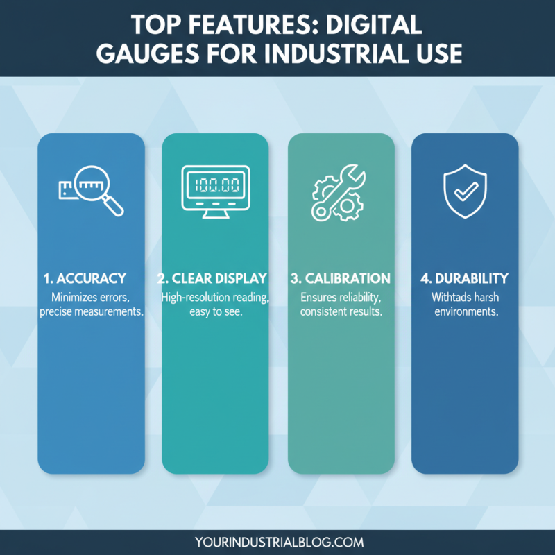 Top 10 Digital Gauges for Accurate Measurements in Industry?