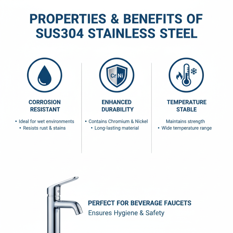 What is SUS304 Stainless Steel Straight Drink Faucet?