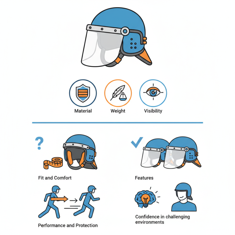 How to Choose the Best Anti Riot Helmet for Your Needs?