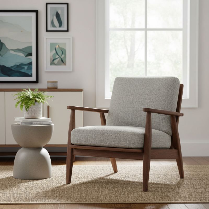How to Choose the Right Aston Modern Solid Wood Accent Chair for Your Home?