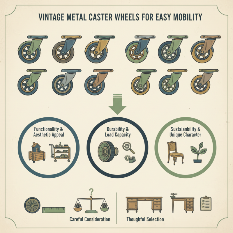 10 Best Vintage Metal Caster Wheels for Easy Mobility?