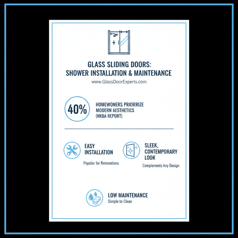 What is a Shower With Glass Sliding Door and Its Benefits?