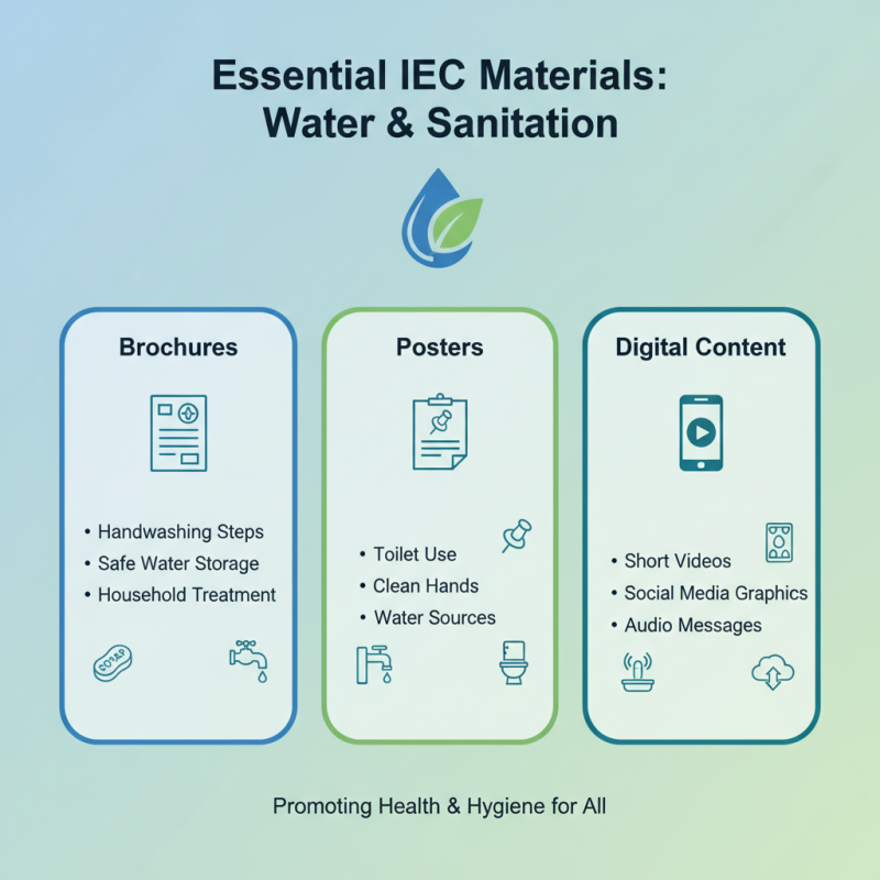Essential Iec Material for Water and Sanitation Solutions?