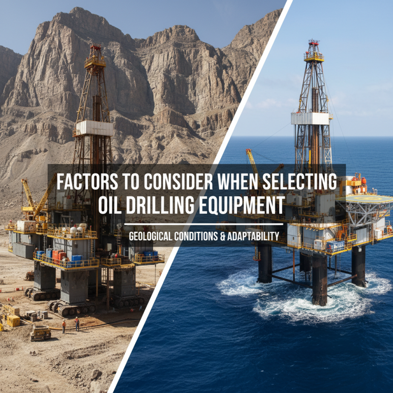 Top 10 Tips for Choosing Oil Drilling Equipment for Your Projects?