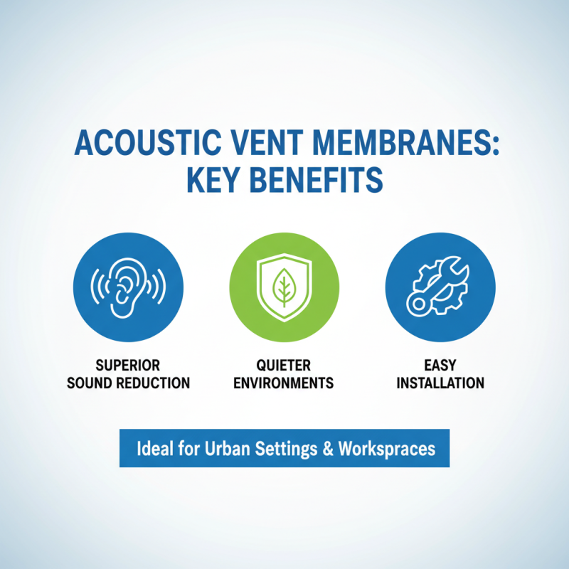 Acoustic Vent Membrane Tips for Effective Sound Reduction?